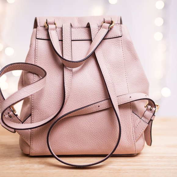 NWT Michael Kors Medium Riley Leather Backpack main image 4